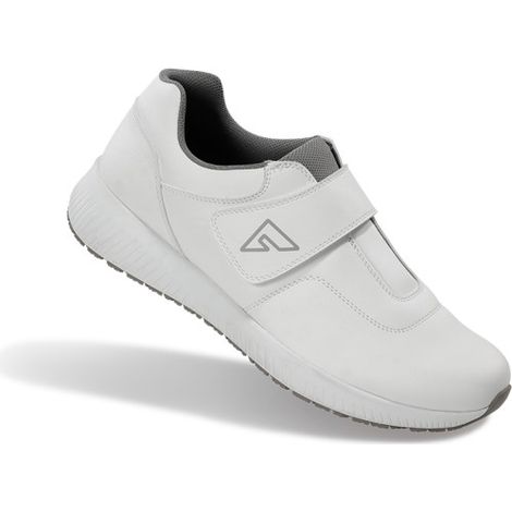Zapato de trabajo de con cierre Velcro EN 20347 O2+SRC+CI FAL ER40W y ER40BK 46 Blanco