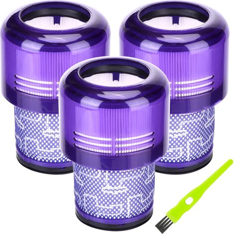 V11 Filter für Dyson 3 Stück Ersatz Filter für Dyson V11 Waschbar Filter für Dyson V11 SV14 Animal Drehmomentantrieb Komplett Staubsauger Ersetzen Sie DY-970013-02 (1/5)