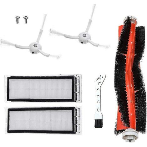 Hauptseitenbürstenfilter mit HEPA-Filter für Xiaomi Roborock S50 S51 S55 S5 Roboter