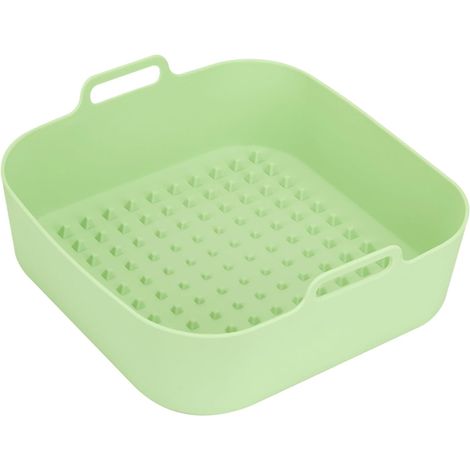 de cuisson carré en silicone pour friteuses à air chaud avec