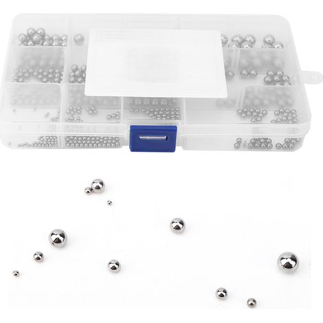 Kit de 510 Vis à Billes Chromées M2-M8, Haute Précision et Résistance pour Assemblages Polyvalents (1/5)
