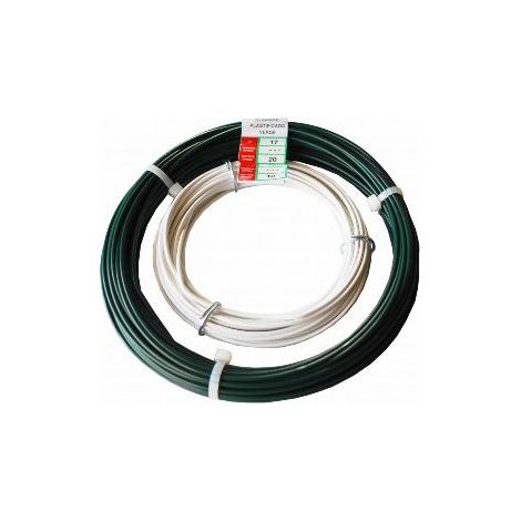 FPLUS alambre plast.verde 50m. , ROLLO ALAMBRE PLASTIFICADO DE BUARFEAtadura plastificada con un alambre interior, muy útil para las tareas del jardín. Permite atar las plantas a l