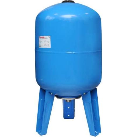 Varem Maxivarem LS Ausdehnungsgefäß 50l für Hauswasserwerk vertikal blau