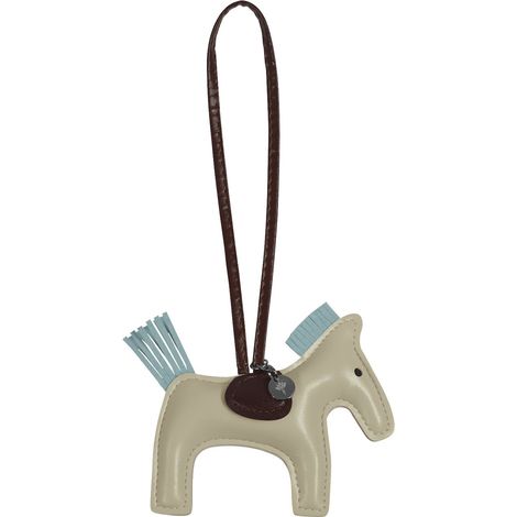 EQuest Taschenanhänger Pferd, Beige - Stilvolles Accessoire für Pferdeliebhaber (1/4)
