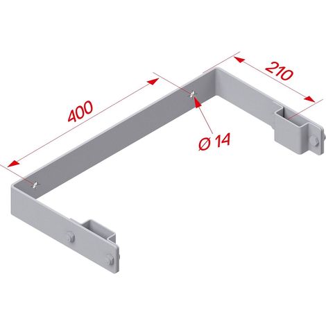 Hymer Wandhalter U-Form 210 mm
