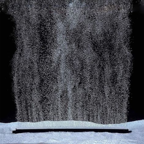 Aquarium-Luftdiffusor, Nano-Quadrat-Niederdruck-Blasenstab für Aquarien, Aquarium-Ausströmerstein, leiser Aquarium-Belüfter, Aquarium-Luftdiffusor