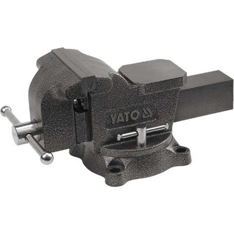 Drehbarer Maschinenschraubstock 125 mm mit Amboss (1/3)