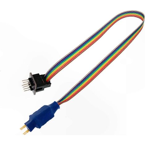 SOP8-Testklemmen-Prüfspitze (150 mil) zur Programmierung von EEPROMs der Typen 93CXX, 25CXX und 24CXX mit USB-Programmiergeräten wie TL866, RT809F und RT809H (1/5)