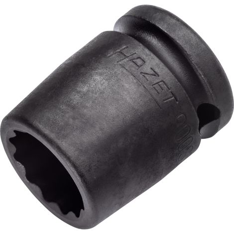 Douille à chocs 900SZ-18 ∙ Carré creux 1/2 pouce (12,5 mm) ∙ Profil Traction à 12 pans extérieurs ∙ Taille 18 mm (1/3)