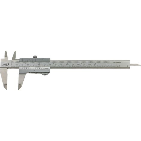 HELIOS PREISSER Duo Fix 0190 501 Taschenmessschieber 150 mm