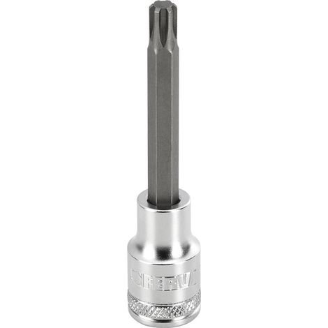 Steckschlussel mit langem Rippeneinsatz M12 1/2 Fervi bn433l012a