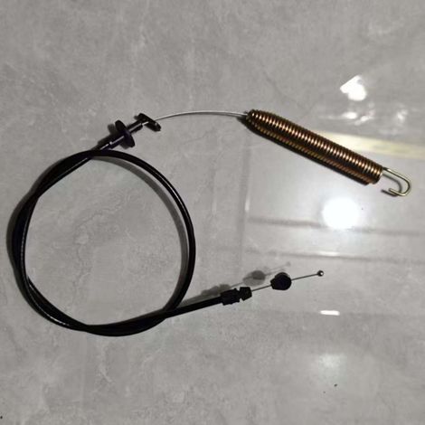 175067 169676 Lawn mower cable, craftsman's lawn tractor, off-road deck clutch cable (1/4)
