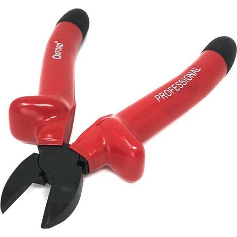 Pinza Tronchese Elettricista 180 Mm Tronchesina Manico Isolante (1/4)