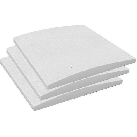 Coussin de soutien pour canapé, compatible avec les assises creuses, kit de réparation de coussins de canapé en 3 pièces pour assises creuses, coussins de canapé en mousse (1/5)