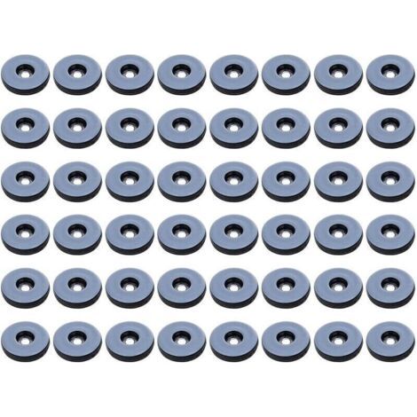 Teflon-Möbelgleiter, 48er-Set, runde Möbelgleiter, vibrationsdämpfend – Durchmesser 19 mm, rund (1/4)
