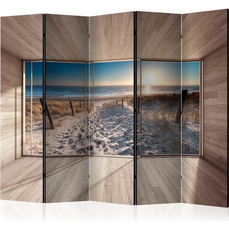 Paravent 5 Volets "Modern Lounge : By the Sea" 172x225cm (1/2)