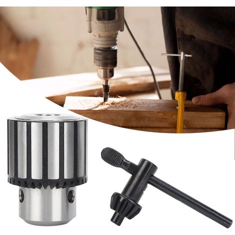 Mandrin de perçage B18 avec clé et écrou, quincaillerie industrielle, outils de réglage/perçage CNC (1/5)
