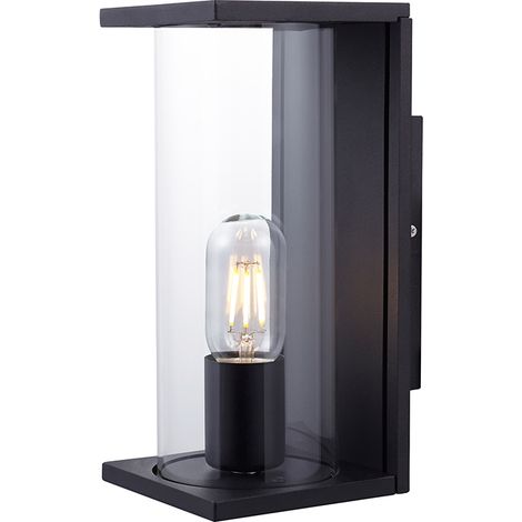 V-TAC Lampada LED da Giardino Cilindrica con Portalampada E27 – Vetro Trasparente – IP44 – SKU 24087