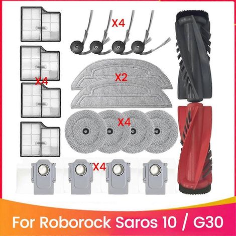 20 Stück Ersatzteile für Saros 10/G30 Doppel-Hauptbürsten