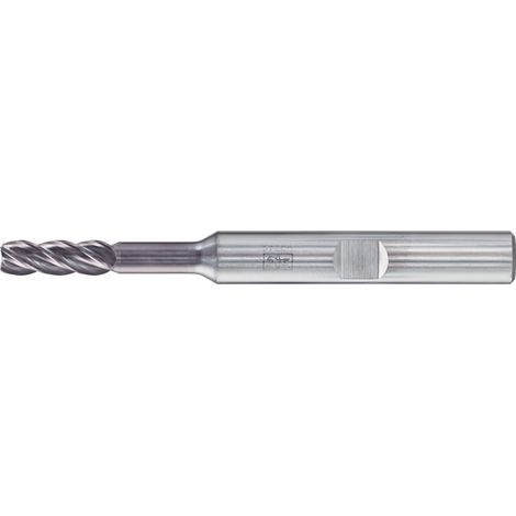 PFERD VHM Eckfräser lang 4 Schneiden Ø 4 mm 45° Fase TiAlN Schaft HB Universal Line Schruppen Schlichten Nuten (1/5)