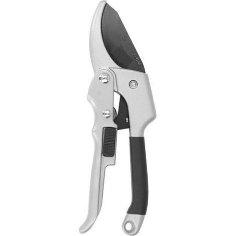 21V Akku-Gartenschere – 2 Akkus, bürstenloser Motor – für Garten, Äste und Gemüsegarten – Schwarz