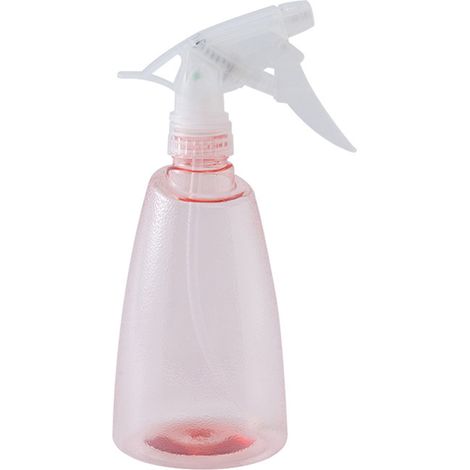 Botella pulverizadora de plástico vacía de 500 ml, portátil y ajustable, para plantas, balcón, hogar y jardín, color rosa. (1/4)