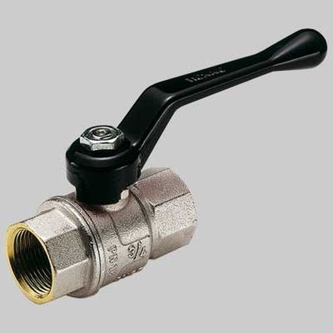 VALVOLE A SFERA PASSAGGIO TOTALE F-F LEVA ALLUMINIO MOD. TORNADO - 1" DN 25 PN 30
