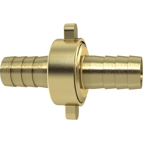 Raccord de tuyau G 1 1/4 x 25 mm, écrou plat avec joint NBR O en laiton (1/3)