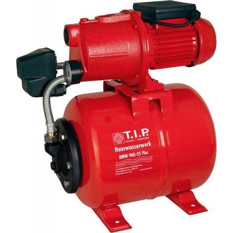 T.I.P. – Hauswasserwerk fonte 2800 l/h – Hauteur de refoulement 42 m – Puissance 600 W – Réservoir 18 l – Corps en fonte – 31300 (1/2)