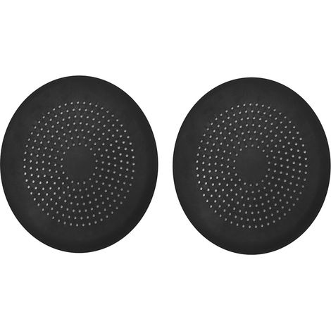Filter Drain - Silicone Fine Mesh Hair Catcher With 4 Suction Cups - For Shower Sink Bathtub - 2 Pack (1/5)