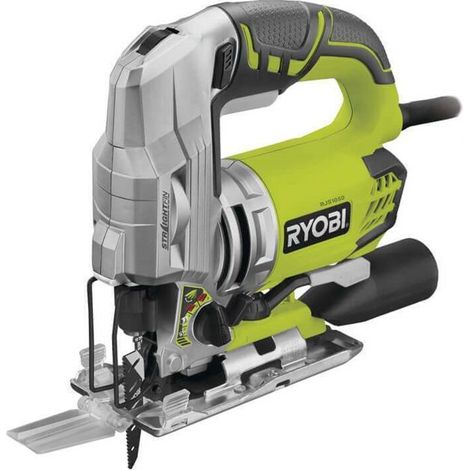Ryobi RJS1050-K, Sierra de calar 680W con guía de corte Pro Line, maletín resistente, verde/negro (1/5)