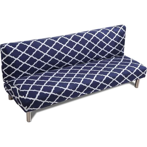 3 Seater Stretch Clic Clac Sofa Cover, Sofa Cover for Folding Clic Clac Bench without Armrests 180-210cm (L,Color G) (1/5)