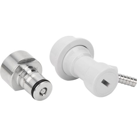 Adaptateur de distributeur pour bouchon à bille de gaz carbonique, connecteur pour fût de brassage amateur (1/5)