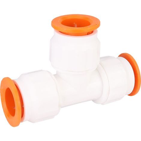 Raccord en T en plastique PPR de 25 mm de diamètre. adaptateur pour tuyau d'eau (1/4)