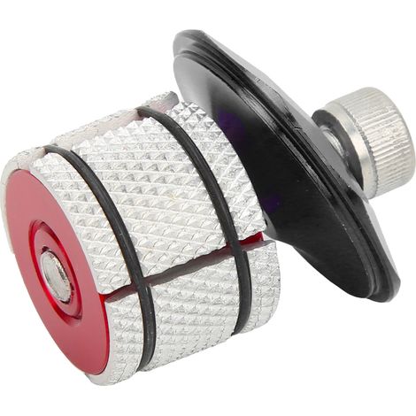Potence d'extension de direction de vélo, capuchon supérieur, bouchon de compression en alliage d'aluminium, écrou étoile, pour VTT et vélo de route, fourche avant de vélo, noir (1/5)