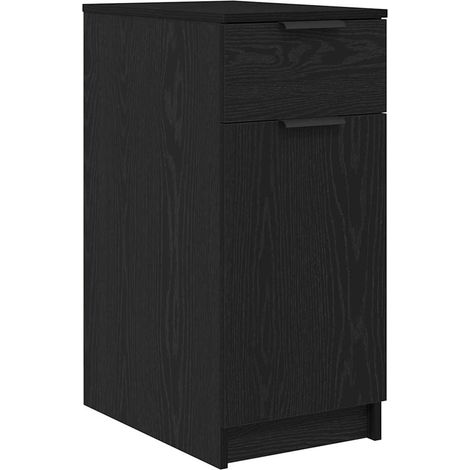 Maison Exclusive - Armario de Oficina Roble Negro 33 x 50 x 75 cm (1/5)