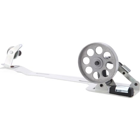 Caneuse industrielle en acier inoxydable, petite roue 2,5 pouces, enrouleur de canette pour machines à coudre Juki et Brother (1/5)