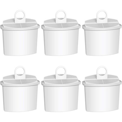 KWF2-Filter, Ersatz für Braun Brita KWF2-Kaffeemaschinen, Braun KF560, KF130, KF140, KF550, KF570 (6 Stück)