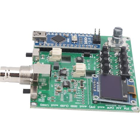 Module sans fil, interface USB, prise jack 3,5 mm, tension 3,6 V, avec connecteur d'antenne BNC, prend en charge divers filtres à large bande. (1/5)