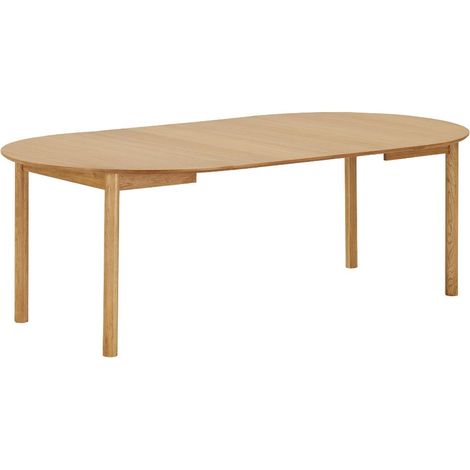 Jona Esstisch 120, 170, 220cm inkl. 2 Einlegeplatten Echtholzfurnier.