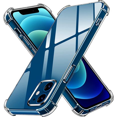 Coque blindée antichoc transparente pour Apple iPhone 12 Pro + verre trempé 9H (1/5)