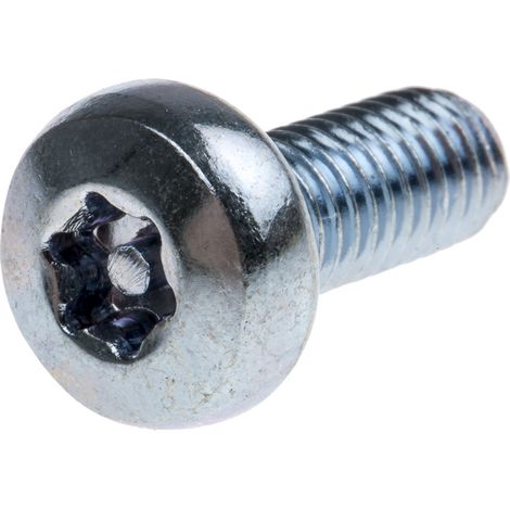 Vis de sécurité inviolable, M5 x 12mm, tête Cylindrique, en Acier ( Prix pour Sachet de 100 ) (1/2)