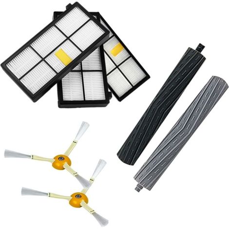 Zubehörset für iRobot Roomba 800/860/870/880/960 Saugroboter (4er-Set)
