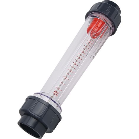 Hochpräziser Wasserdurchflussmesser LZS-40 (D) mit Kunststoffschlauch, Messbereich 1-10 m H für Flüssigkeitsdurchfluss (1/5)