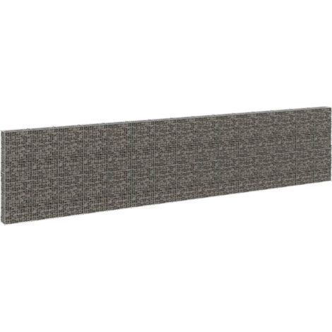 Mur en gabion avec couvercles Acier galvanisé 900x30x200 cm (1/5)