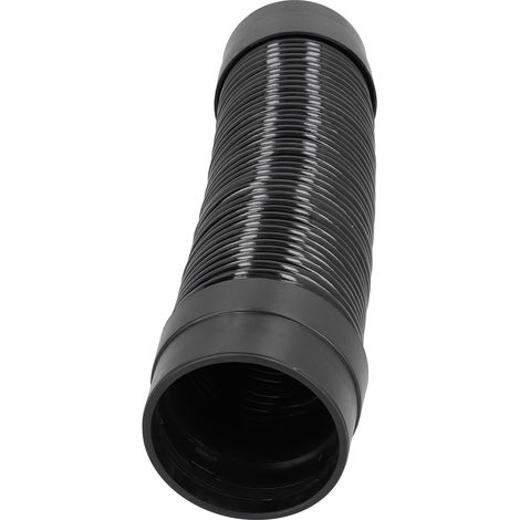 Tuyau de ventilation en PVC de 55 cm (21,7 po) avec réducteur de bruit pour ventilateur d'extraction, 110 mm (1/5)