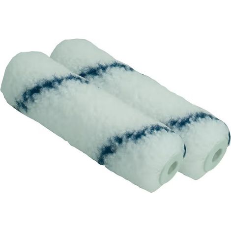 Lot de 2 Mini Manchons Peinture Acrylique 110 mm - Mondelin