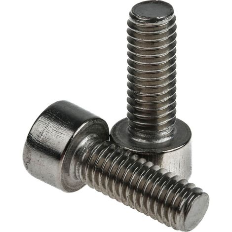 Vis à six pans creux, M6 x 16mm, en Acier Inoxydable ( Prix pour Boîte de 50 )