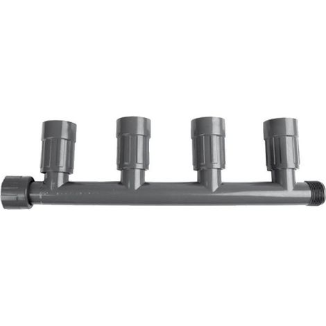 COLECTOR RAIN BIRD 1"H LOCA - 4 SALIDAS