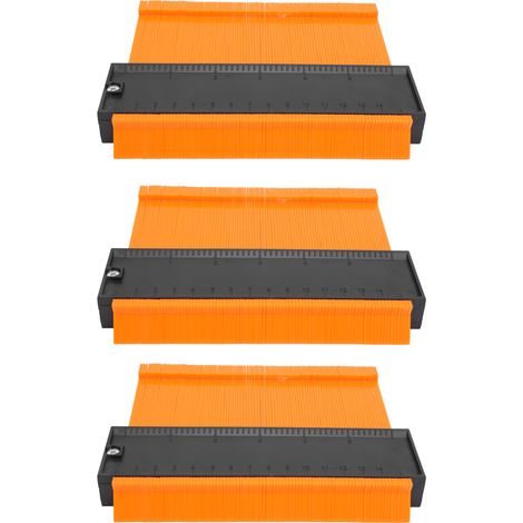 Profileur multifonctionnel, gabarit de contour, règle à arc, règle à profil élargie entièrement automatique pour la prise de formes et d'angles. (1/5)